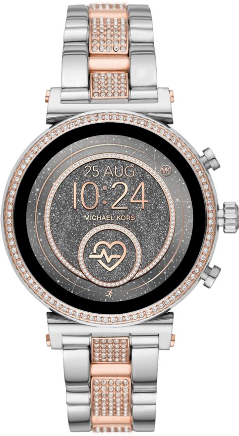 michael kors access sofie heart rate smartwatch 41mm stainless steel|Michael Kors Access Women's Gen 4 Sofie Rose Gold.